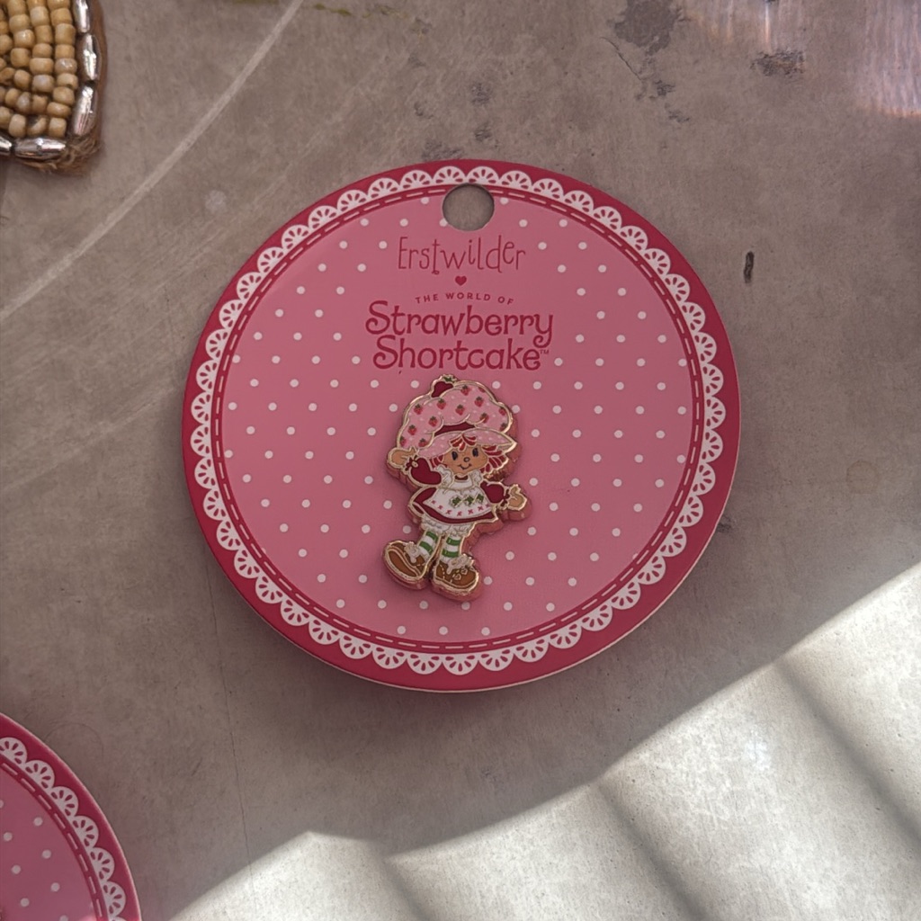 Strawberry Shortcake Enamel Pin By Erstwilder